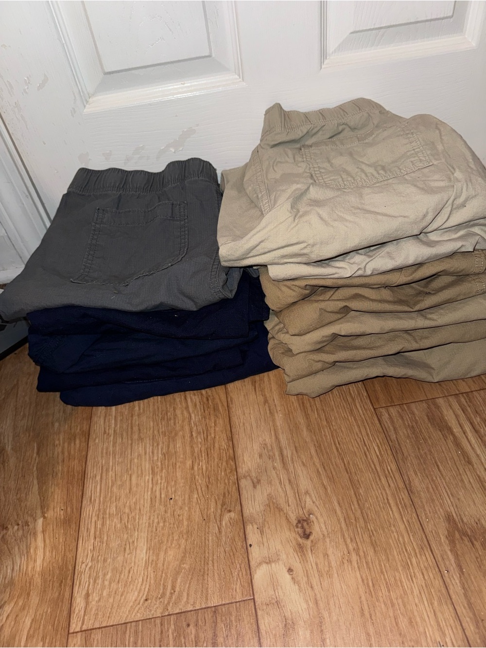 Boys Cargo Shorts Khaki, Navy, Gray size 20 bundle